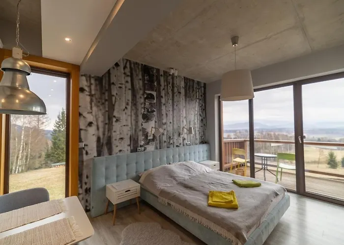 Widokowa Osada Farm stay Miedzylesie (Silesia)